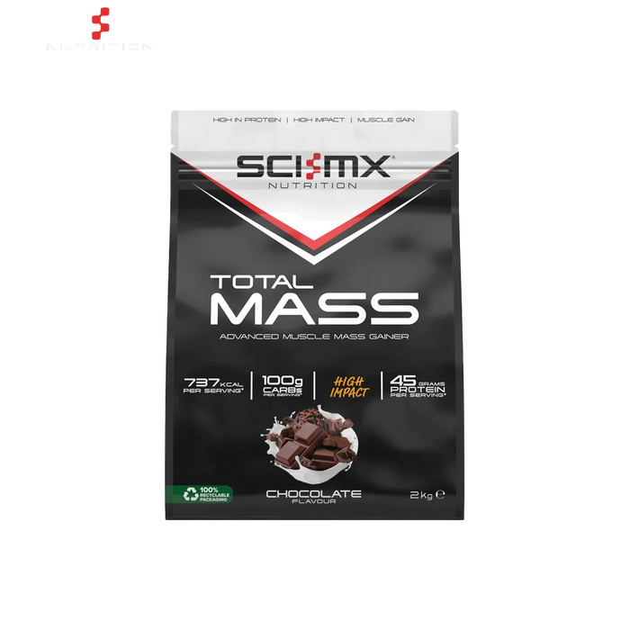 Sci-MX Total Mass 2kg 16 Servings - Mass Gainer at MySupplementShop by Sci-MX