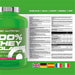 SciTec 100% Whey Isolate 1816g