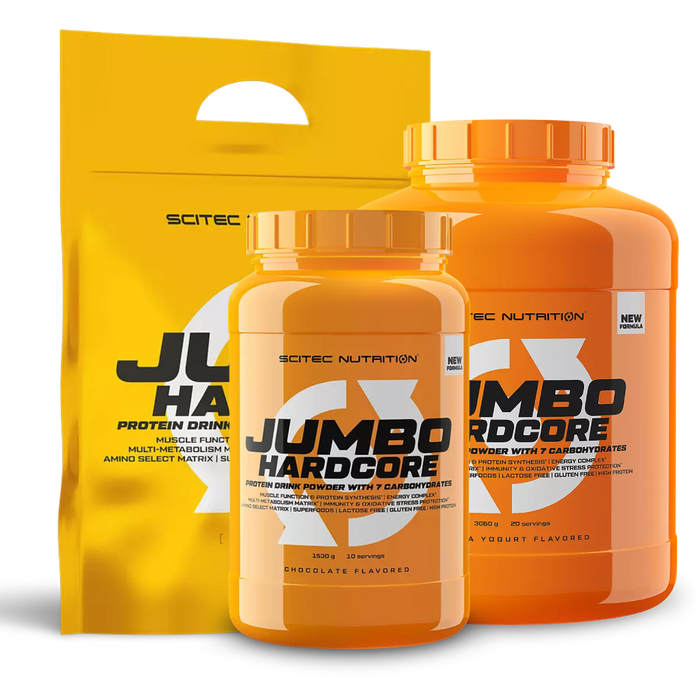 Scitec Nutrition Jumbo Hardcore – High-Protein Mass Gainer for Serious Muscle Growth