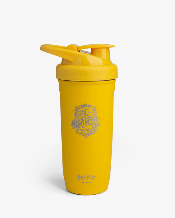 SmartShake Harry Potter Collection Exclusive Stainless Steel Shaker - Durable & Leak-Proof - Hufflepuff - Shaker Bottles at MySupplementShop by SmartShake