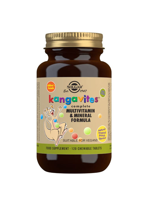 Solgar Kangavites Multivitamin Tropical Punch 120 Tables