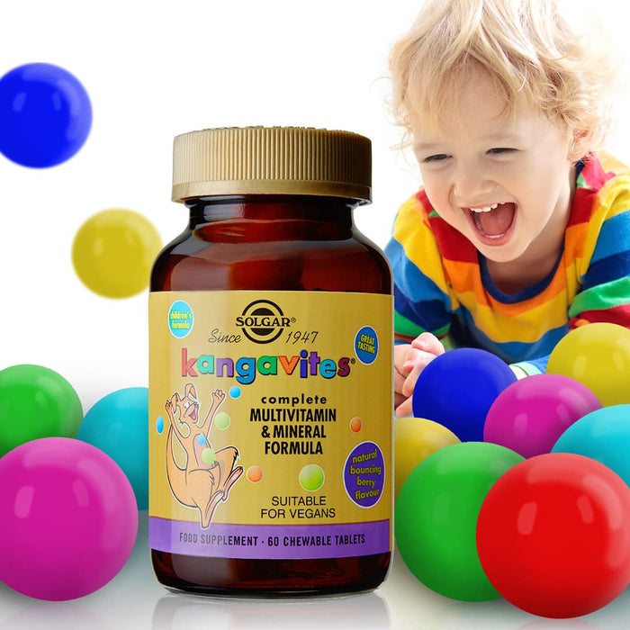 Solgar Kangavites Multivitamin Tropical Punch 60 Tables