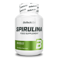 BioTechUSA Spirulina - 100 tablets - Sports Supplements at MySupplementShop by BioTechUSA