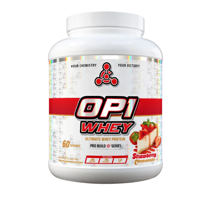 Chemical Warfare OP1 Whey Protein 1.8kg – 20g Protein | High-Quality Blend for Muscle Growth