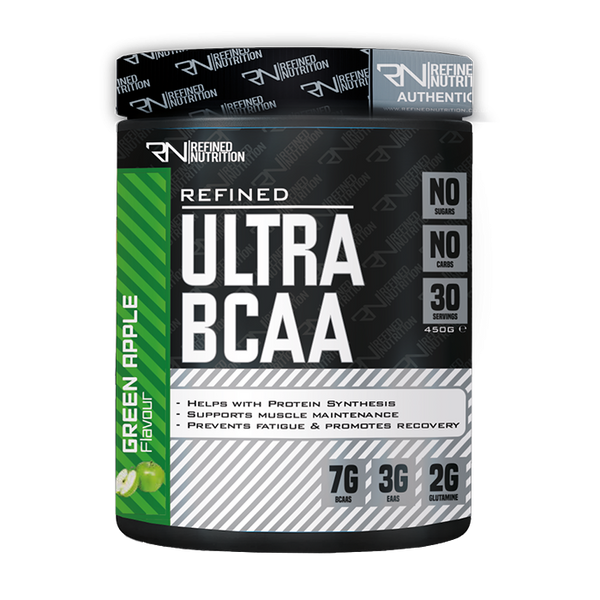 Refined Nutrition Ultra BCAA 450g Green Apple - Sports Supplements at MySupplementShop by Refind Nutrition