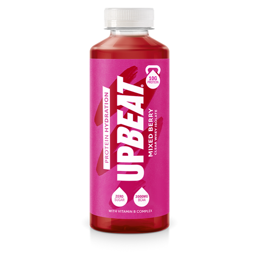 Upbeat Protein Hydration 12x500ml Mixed Berry - Protein at MySupplementShop by Upbeat