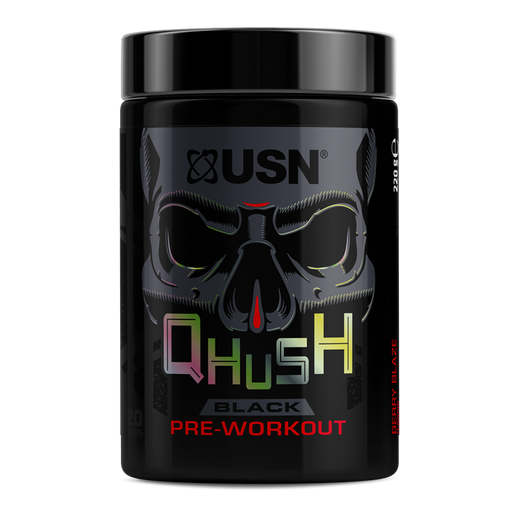 USN QHUSH Black 220g Berry Blaze - Health Foods at MySupplementShop by USN