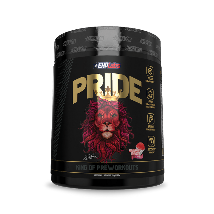 EHP Labs Pride Preworkout 40 Servings - Strawberry Snowcone - Pre Workout at MySupplementShop by EHP LABS