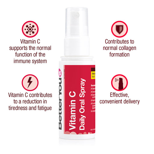 BetterYou Vitamin C Daily Oral Spray 50ml - Health and Wellbeing at MySupplementShop by BetterYou