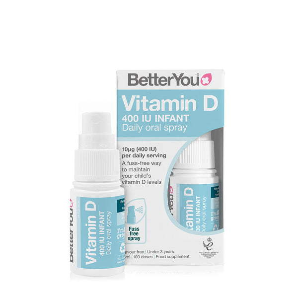 BetterYou DLux Infant Daily Vitamin D Oral Spray 6 Months to 5 Years 15ml - Vitamins & Minerals at MySupplementShop by BetterYou