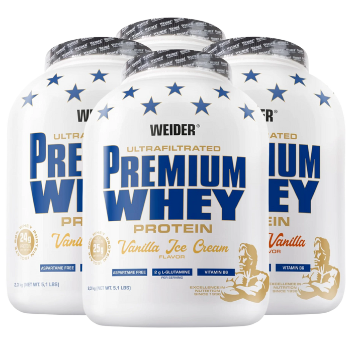 WEIDER® Premium Whey Protein: Optimal Muscle Growth & Recovery 2.3kg