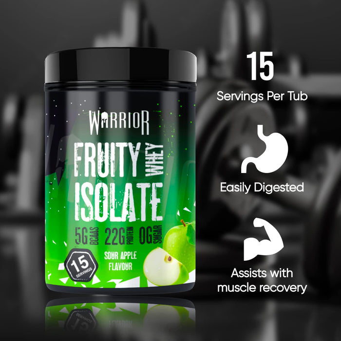 Warrior Fruity Whey Isolate 375g - Whey Proteins at MySupplementShop by Warrior