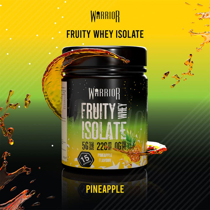 Warrior Fruity Whey Isolate 375g - Whey Proteins at MySupplementShop by Warrior