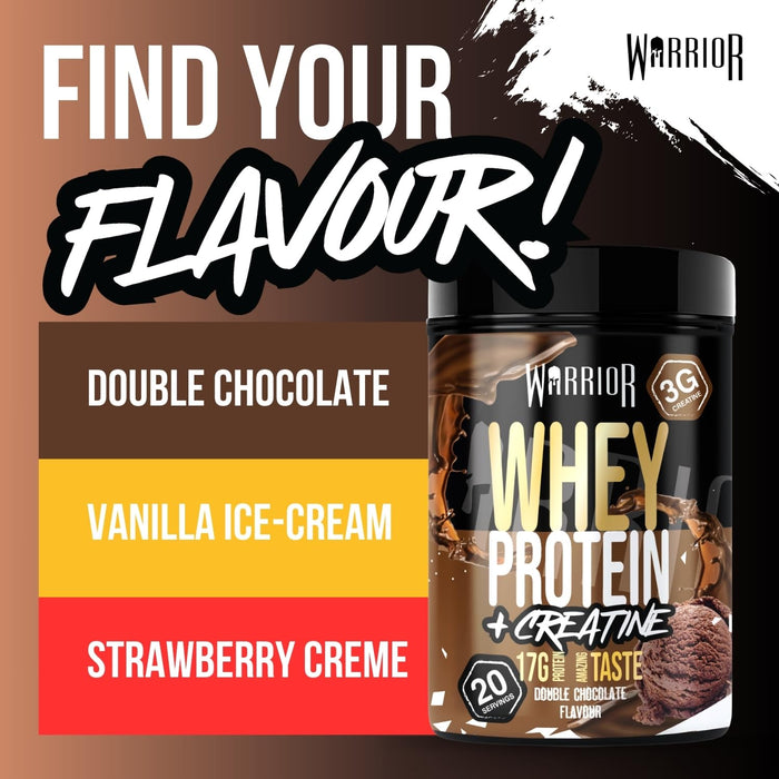 Warrior Whey Protein + Creatine 500g