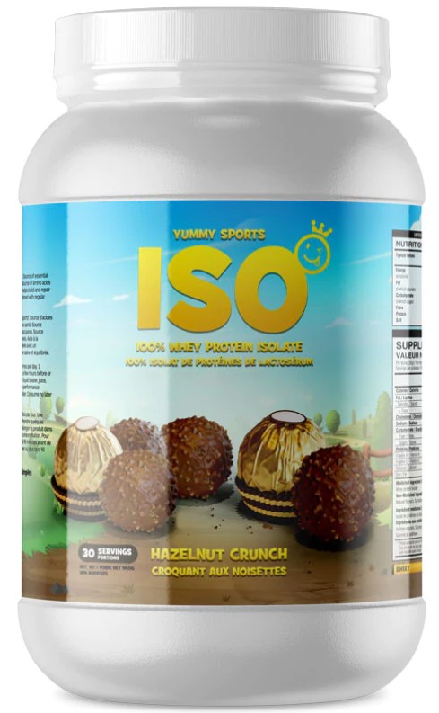 Yummy Sports ISO Tub 30 Serv 960g - Whey Protein Isolate at MySupplementShop by Yummy Sports