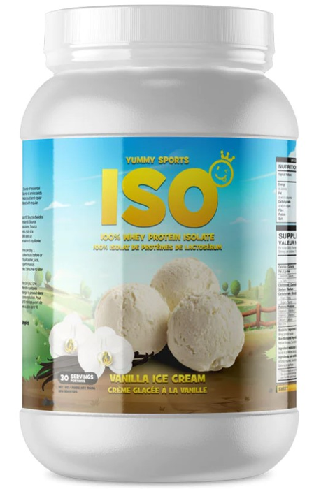 Yummy Sports ISO Tub 30 Serv 960g - Whey Protein Isolate at MySupplementShop by Yummy Sports