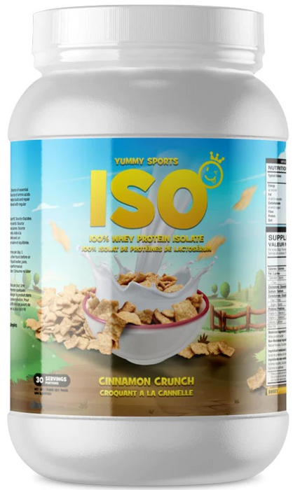 Yummy Sports ISO Tub 30 Serv 960g - Whey Protein Isolate at MySupplementShop by Yummy Sports