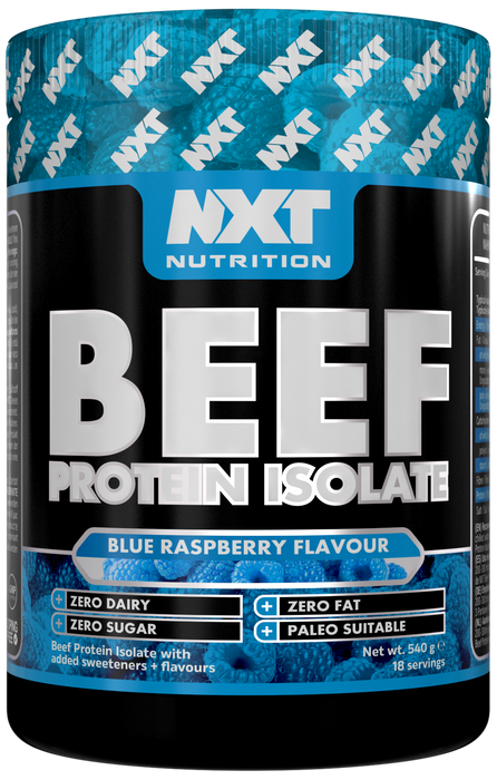 NXT Nutrition Beef Protein Isolate 540g - Protein Powder at MySupplementShop by Nxt Nutrition