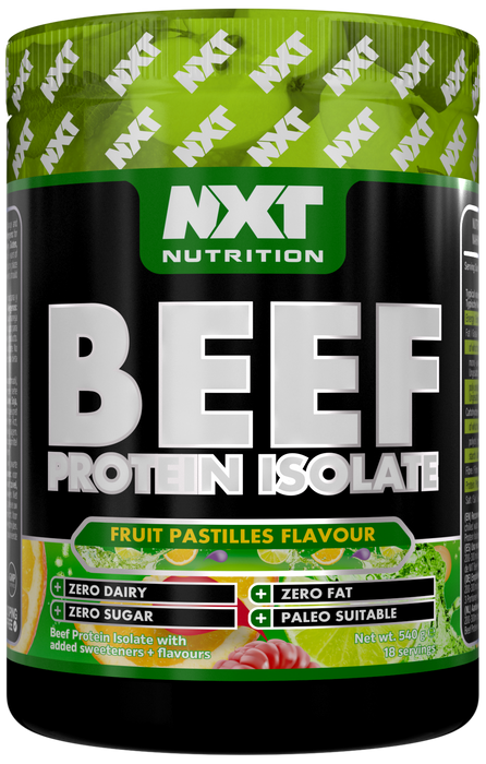 NXT Nutrition Beef Protein Isolate 540g - Protein Powder at MySupplementShop by Nxt Nutrition