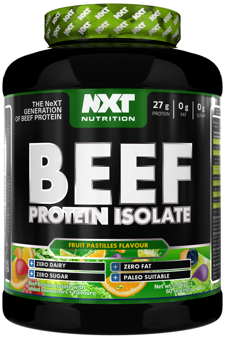 NXT Nutrition Beef Protein Isolate 1.8kg - Protein Powder at MySupplementShop by Nxt Nutrition