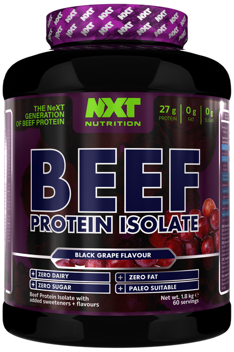 NXT Nutrition Beef Protein Isolate 1.8kg - Protein Powder at MySupplementShop by Nxt Nutrition