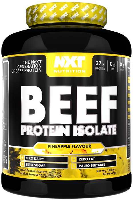 NXT Nutrition Beef Protein Isolate 1.8kg - Protein Powder at MySupplementShop by Nxt Nutrition