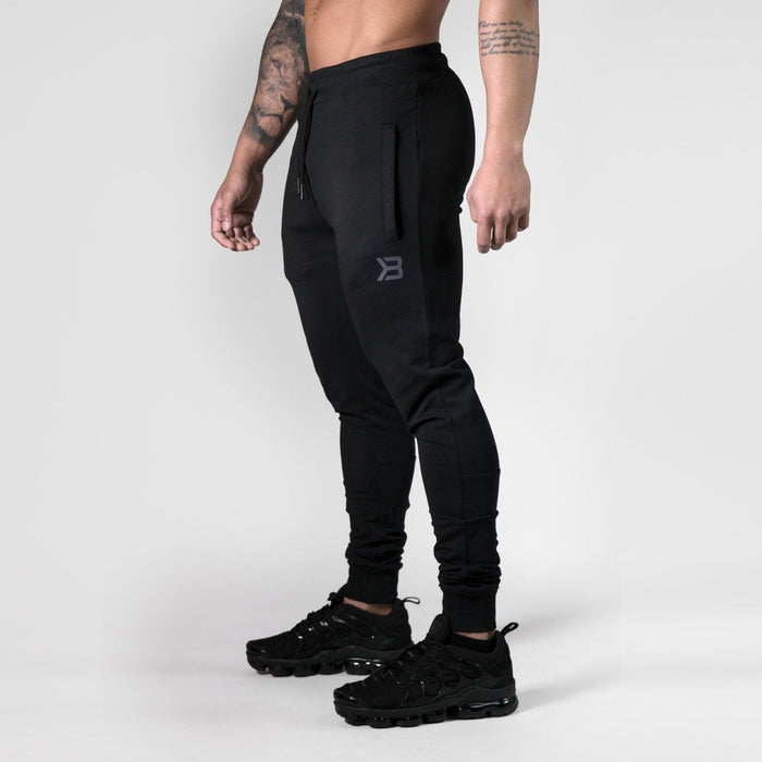 Better Bodies Tapered Joggers V2 Black - XL - Tapered Joggers at MySupplementShop by Better Bodies