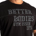 Better Bodies Union Original Tee Black - T-Shirt at MySupplementShop by Better Bodies