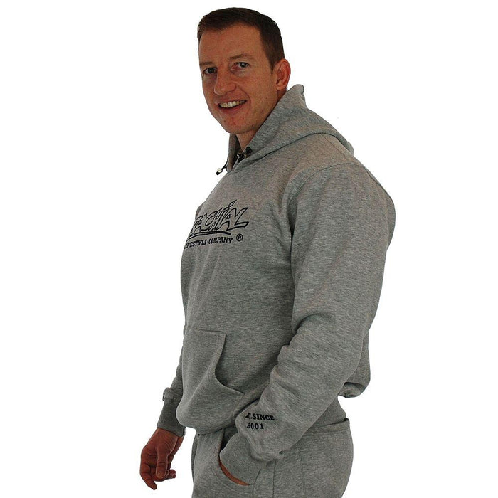 Brachial Hoody Gain - Greymelange - Hoody at MySupplementShop by Brachial The Lifestyle Company