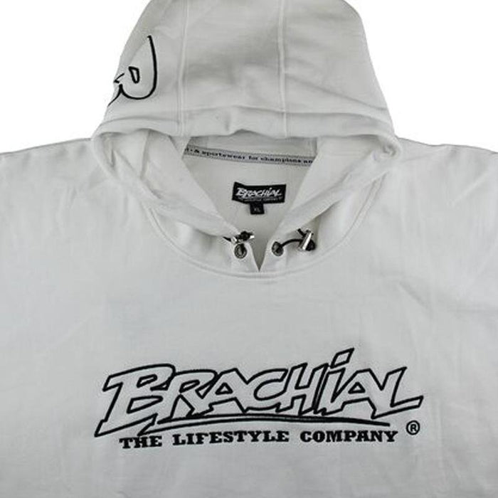 Brachial Hoody Gain - White - Large - Hoody at MySupplementShop by Brachial The Lifestyle Company