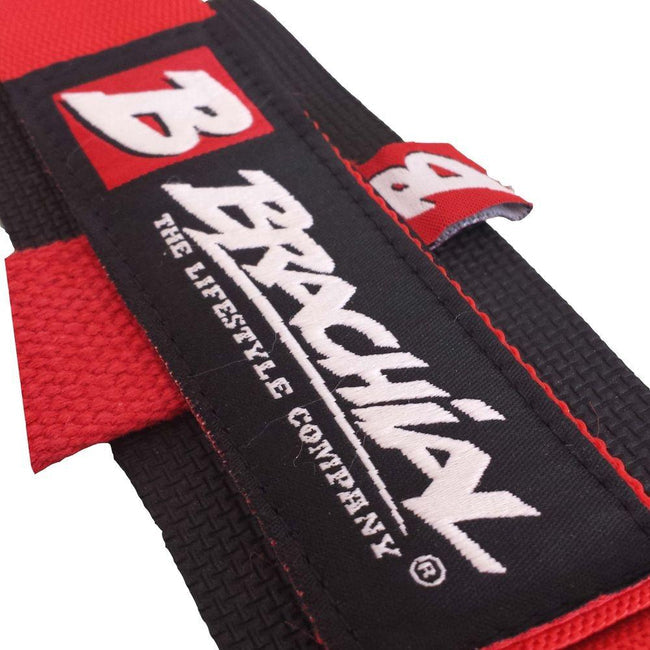 Brachial Lifting Straps Drag - Red/Black - Lifting Straps at MySupplementShop by Brachial The Lifestyle Company