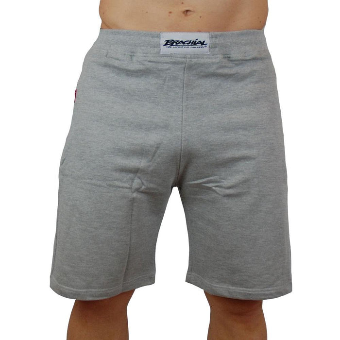 Brachial Shorts Rude - Grey - Shorts at MySupplementShop by Brachial The Lifestyle Company