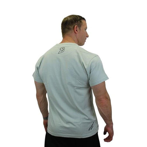 Brachial T-Shirt Gain - Light Grey/Black - T-Shirt at MySupplementShop by Brachial The Lifestyle Company