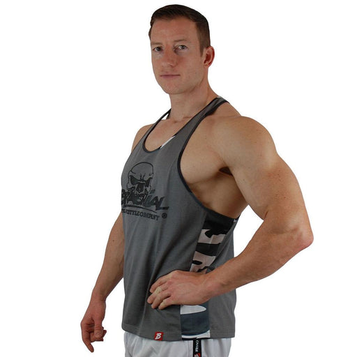 Brachial Tank Top Chest - Grey - Medium - Tank Top at MySupplementShop by Brachial The Lifestyle Company