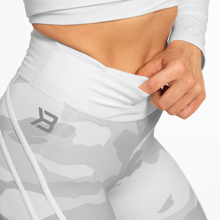 Better Bodies Camo High Tights - White Camo - Camo High Tights at MySupplementShop by Better Bodies