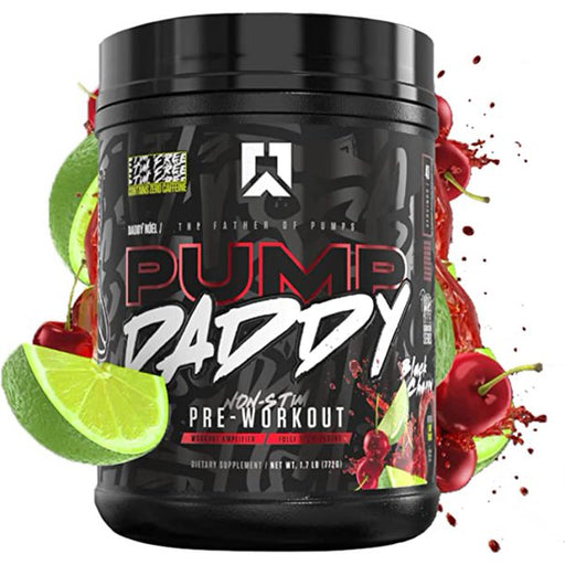 RYSE Pump Daddy Non-Stim Pre-Workout 772g Black Cherry Citrus - Supplements at MySupplementShop by RYSE