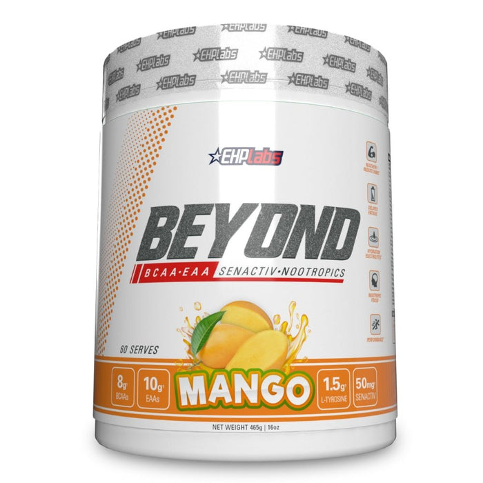 EHP Labs Beyond BCAA+EAA Intra-Workout 580g 60 Servings - BCAAs at MySupplementShop by EHP Labs