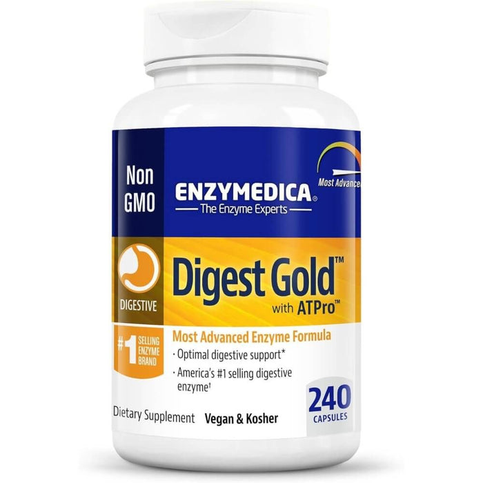 Enzymedica Digest Gold 240 Capsules - Digestive Health at MySupplementShop by Enzymedica