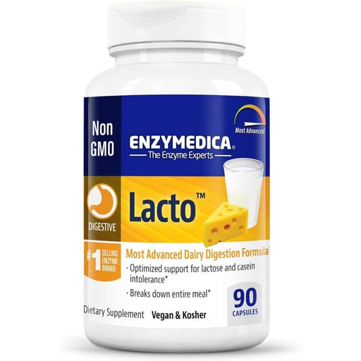 Enzymedica Lacto 90 Capsules - Nutritional Supplement at MySupplementShop by Enzymedica