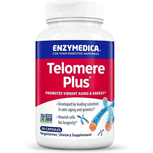 Enzymedica Telomere Plus 30 Capsules - Nutritional Supplement at MySupplementShop by Enzymedica