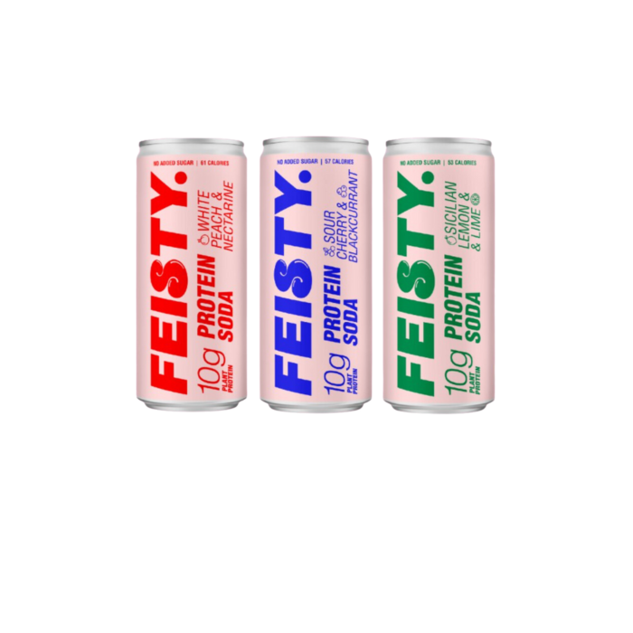 Feisty Protein Soda 12x250ml