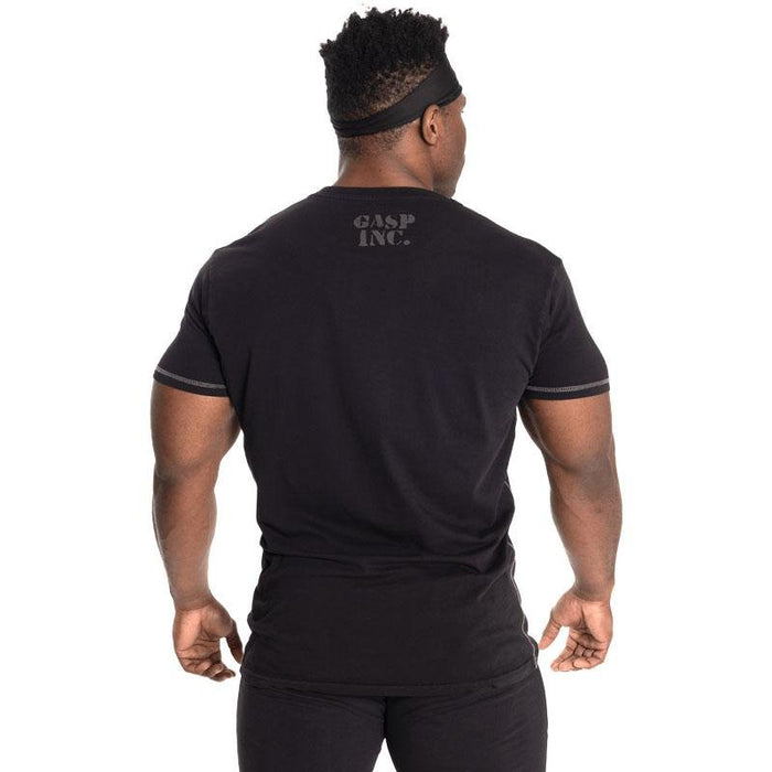 GASP Basic Utility Tee - Black - T-Shirt at MySupplementShop by Gasp