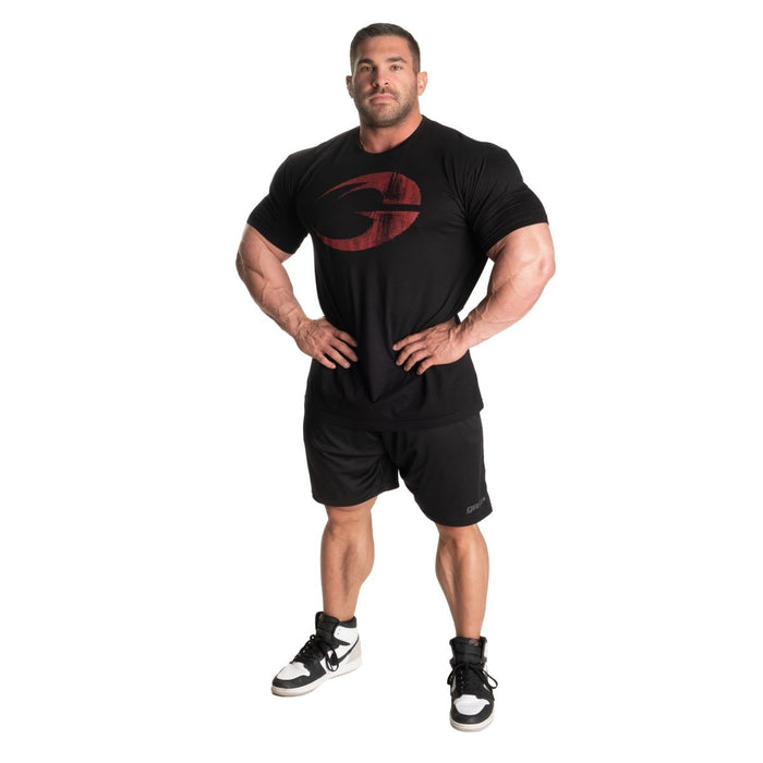 GASP Cadet Tee Black/Red - Medium - T-Shirt at MySupplementShop by Gasp