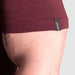 GASP Classic Tapered Tee - Maroon - T-Shirt at MySupplementShop by Gasp