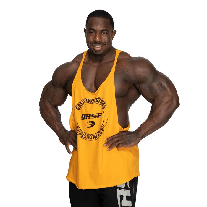 GASP Stringer Yellow - XL - Stringer at MySupplementShop by Gasp