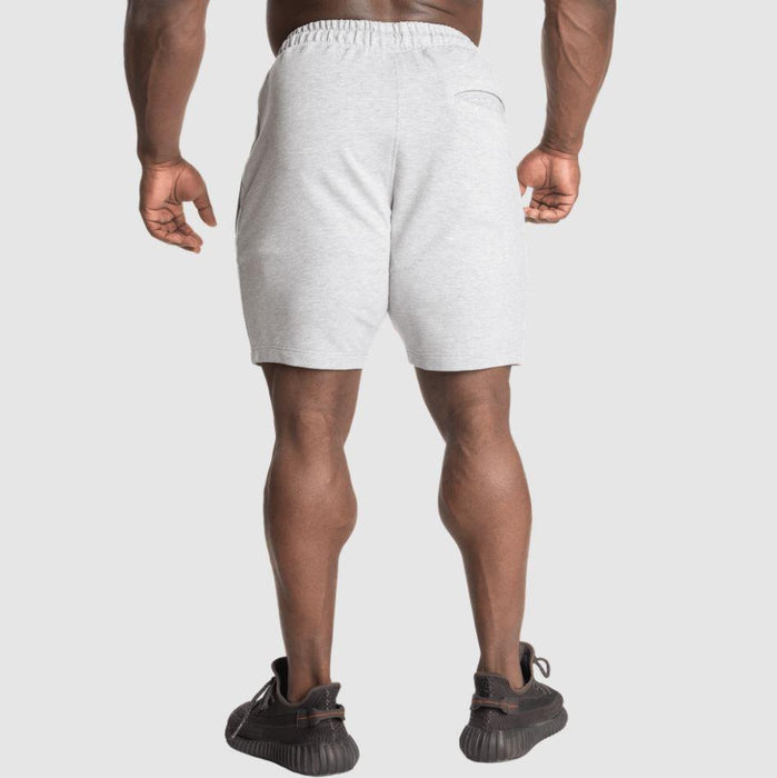 GASP Tapered Sweatshorts - Light Grey - Tapered Sweatshorts at MySupplementShop by Gasp