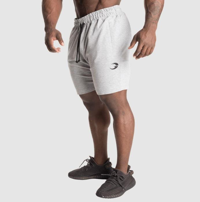 GASP Tapered Sweatshorts - Light Grey - XL - Tapered Sweatshorts at MySupplementShop by Gasp