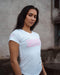 Gavelo White Pink Logo T-Shirt - T-Shirt at MySupplementShop by Gavelo