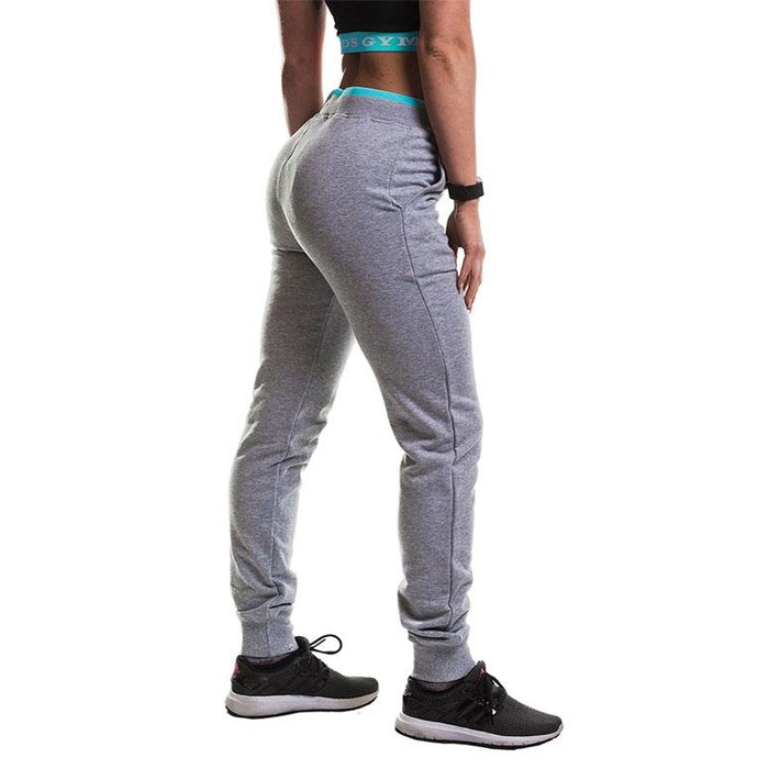 Gold's Gym Fitted Loop Back Jog Pants Grey Marl - XS - Jog Pants at MySupplementShop by Gold's Gym