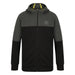 Golds Gym Full Zip Hooded Sweater - Black/Charcoal - Hooded Sweater at MySupplementShop by Gold's Gym